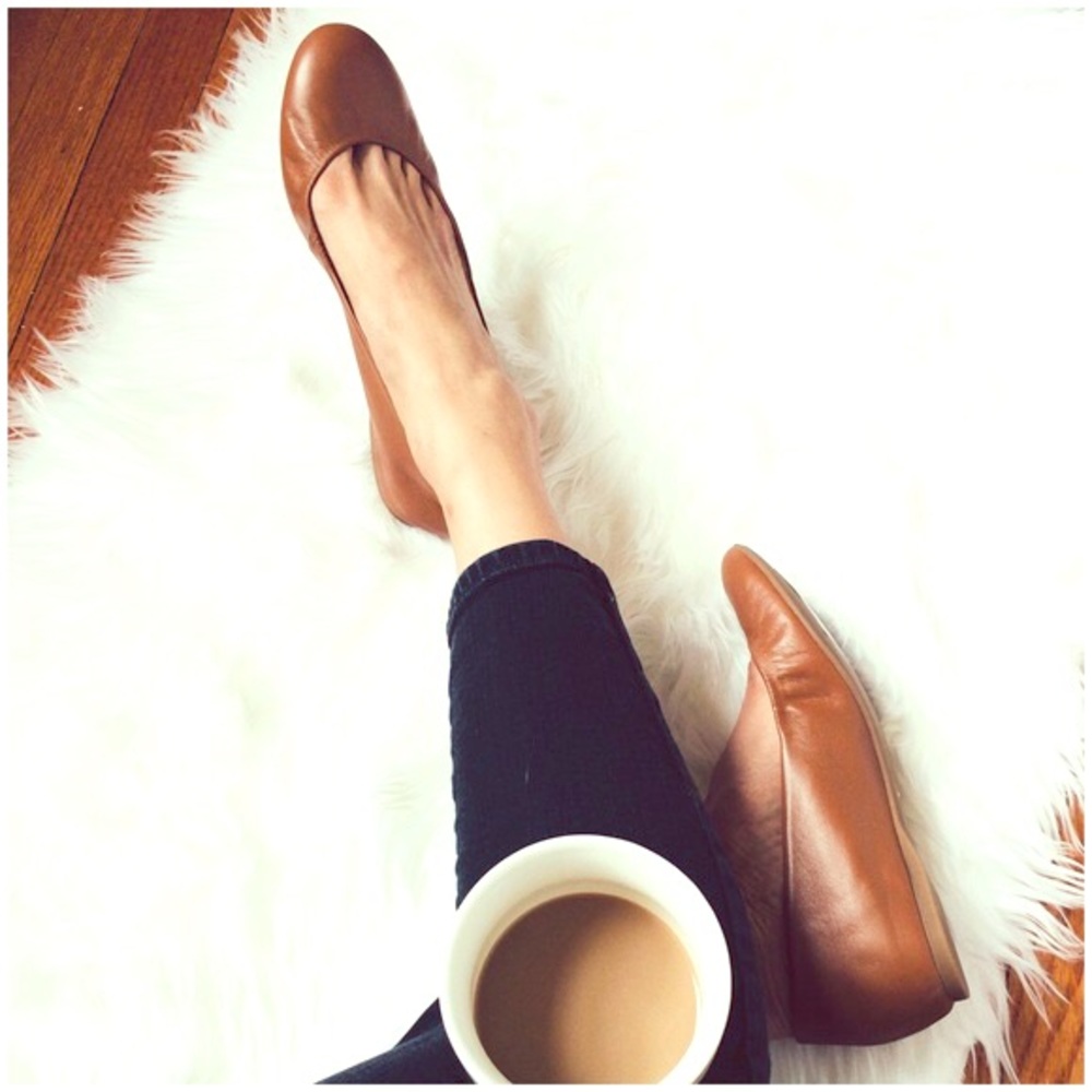 J. Crew Flats - Burnt Sienna